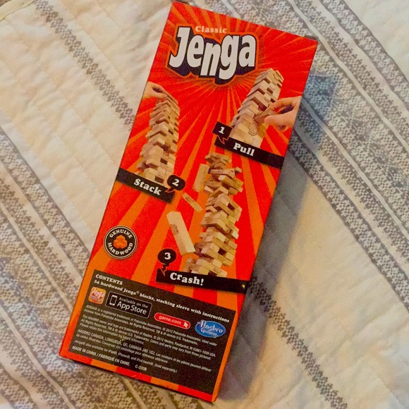 NEW IN BOX Party game Jenga - Picture 3 of 5